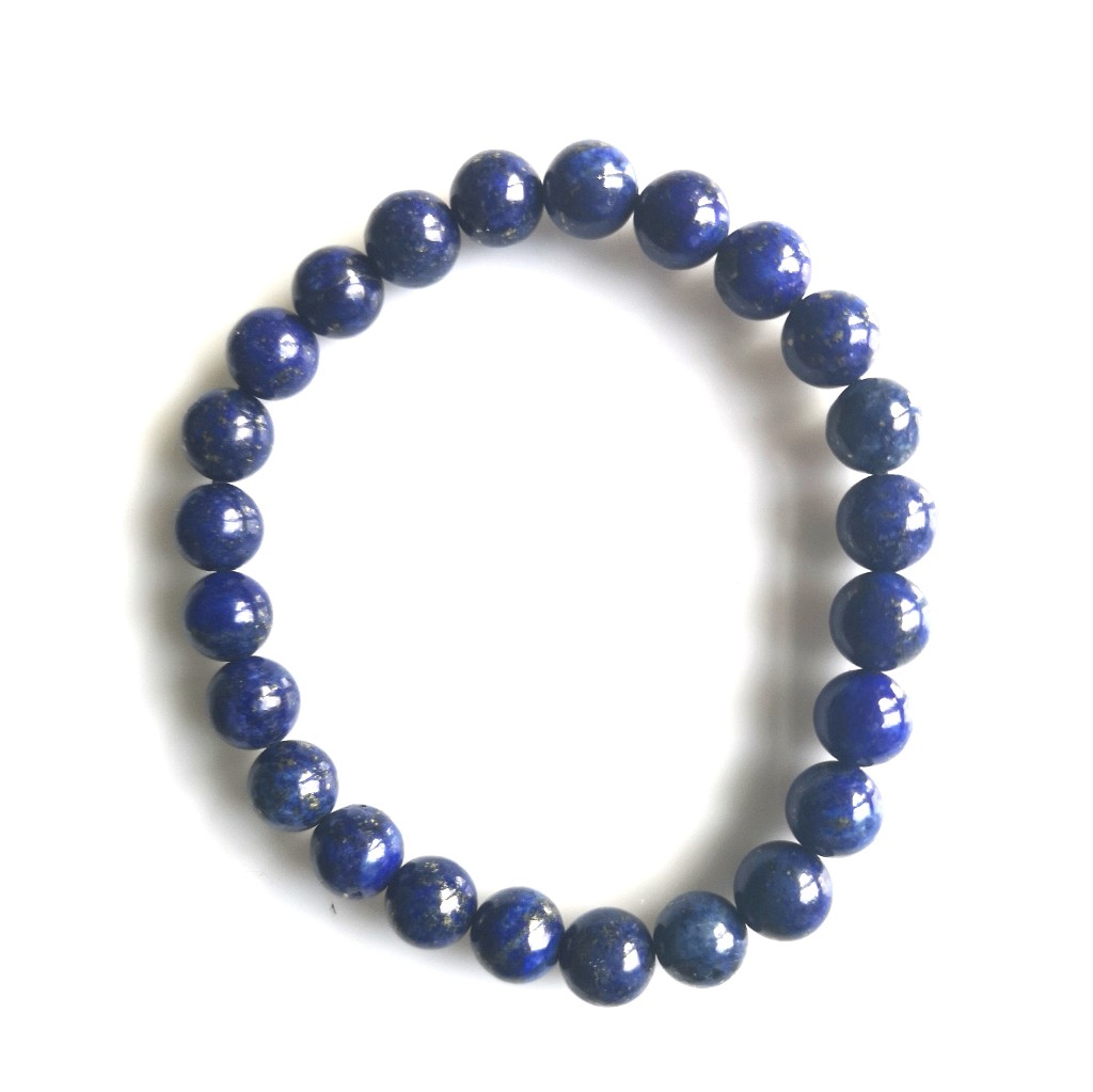 Guličkový náramok - lapis lazuli
