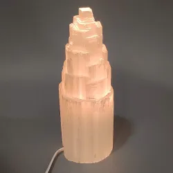 Selenit - elektrická lampa so žiarovkou