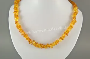 Náhrdelník jantár