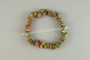 Unakit - sekaný náramok gumičkový - balenie 5ks