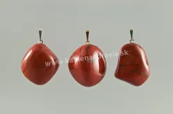 Jaspis červený - prívesok - L