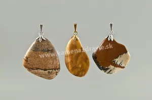 Jaspis obrázkový - prívesok - L