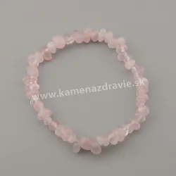 Ruženín - sekaný náramok gumičkový - balenie 5ks